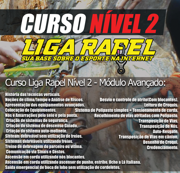 CURSO LIGA RAPEL - NÍVEL 2