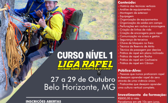 Spelaion Brasil - VAGAS ESGOTADAS! Curso Resgate Vertical